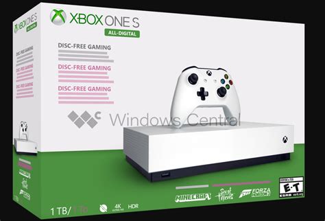 Xbox One S All-Digital Edition Reported to Release on May 7