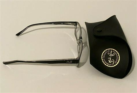 Ray-Ban RB 5169 2034 Black Clear Rectangular Rx