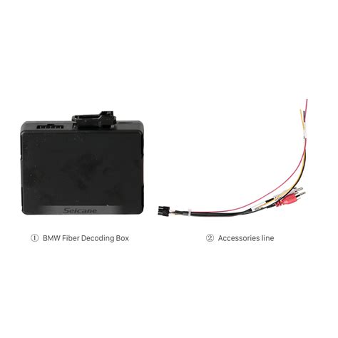 For BMW E90 Car Optical Fiber Decoder Most Box