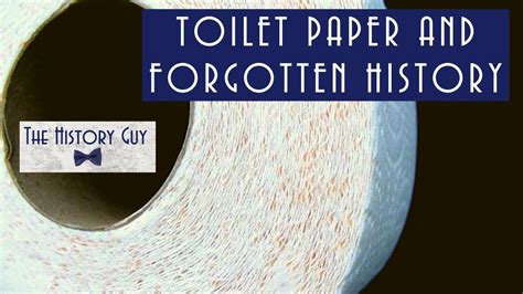 A Brief History of Toilet Paper | History of paper, History, Toilet paper