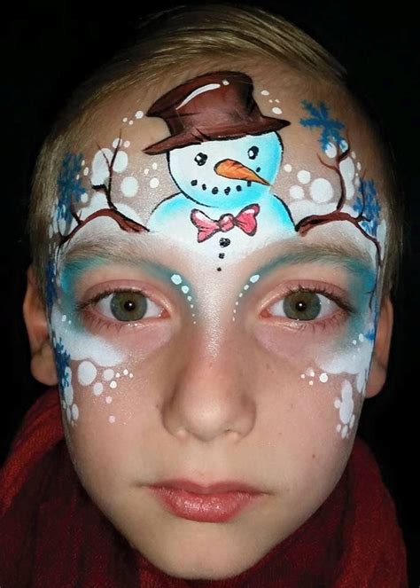 Face Painting Designs, Painting Patterns, Christmas Card Ornaments, Xmas, Christmas Snowman ...
