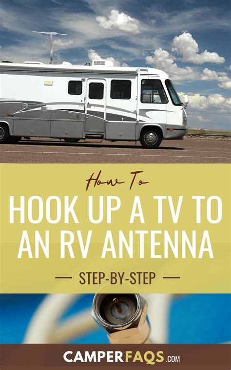 How to Hook up a TV to an RV Antenna Step-By-Step