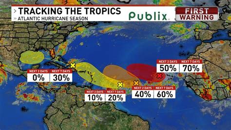 Monitoring potential storms brewing in Atlantic Basin and Gulf of Mexico