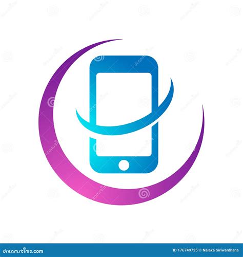 Logo De Téléphones Portables. Connexion Smartphone. Illustration de Vecteur - Illustration du ...