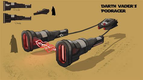 ArtStation - Pod racer - Darth Vader