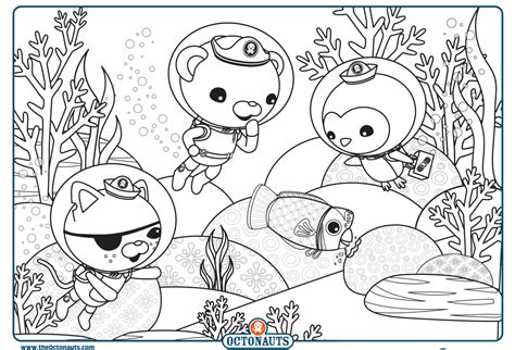 Octonauts - Coloring Page - World Ocean Day