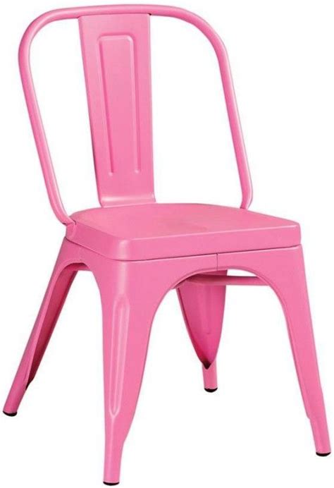 pink garden chair