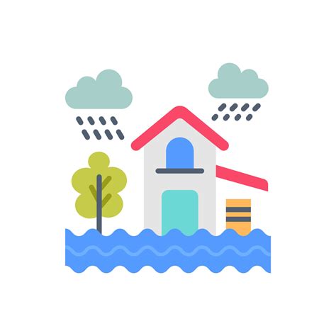 Flood icon in vector. Illustration 24245447 Vector Art at Vecteezy