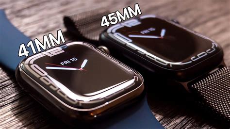 Apple Watch Series 7 (41mm vs 45mm) - Unboxing, Setup & Size Comparison! - YouTube in 2022 ...