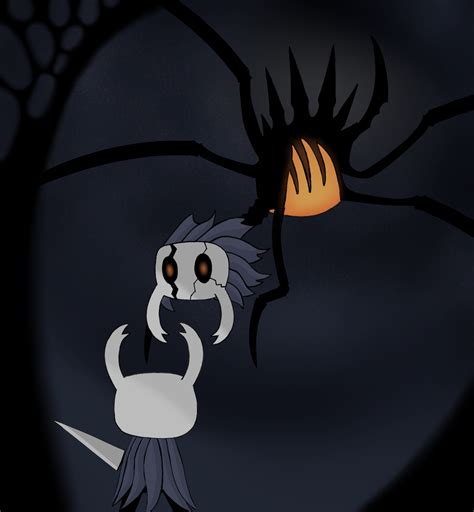 Spooky Nosk fan art for october! : r/HollowKnight