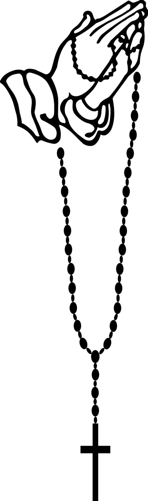 Pray the rosary clipart - WikiClipArt