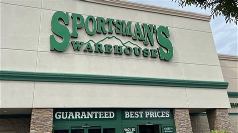 I visited a Sportsman's Warehouse today, skip forward to hear my ...