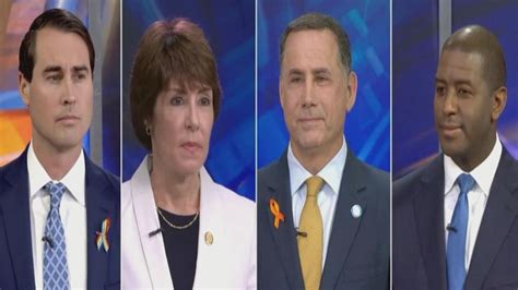 Florida's Democratic candidates for governor face off in 1st debate