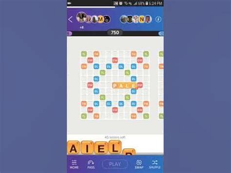 Words with Friends Lightning Round 572 points - YouTube