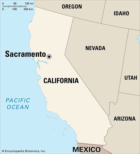 Sacramento California Usa Map - Darsie Francesca