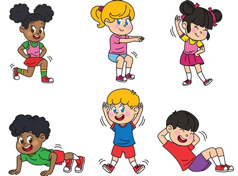 Kids Beginner Exercise For Good Health | Kids exercise activities, Exercise for kids, Kids education