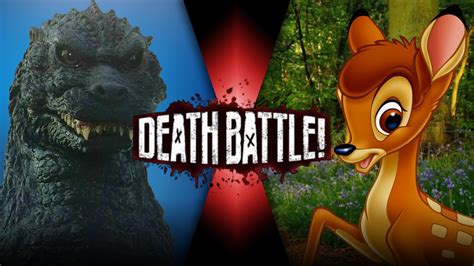 Godzilla VS Bambi (Toho VS Disney) : r/DeathBattleMatchups