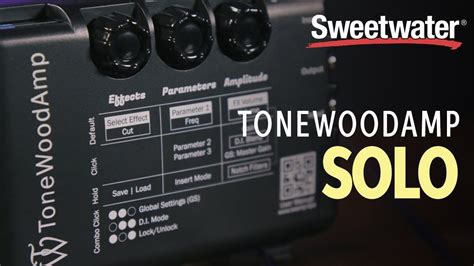 ToneWood Amp SOLO Acoustic-electric Guitar Effects Demo - YouTube