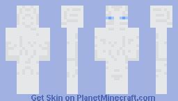 The White Enderman Minecraft Skin