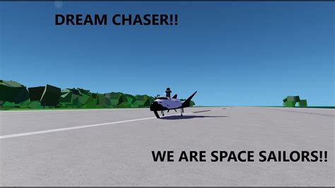 Dream chaser landing on Space Sailors (Roblox) - YouTube