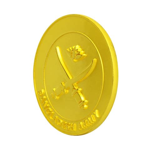 Custom Gold Coin Metal Plated Souvenir Tungsten Coin Logo - COINS