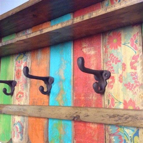 Rustic Coat Rack with Shelves, Entryway organizer, Free Shipping, Wall Shelf with Hooks, Coat ...