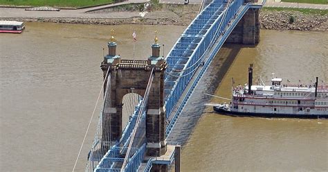 John A. Roebling Suspension Bridge in Cincinnati, United States | Sygic Travel