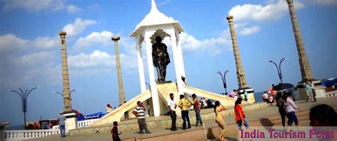 Pondicherry Tourism : Promenade Beach, Bharathi Park, Botanical Garden