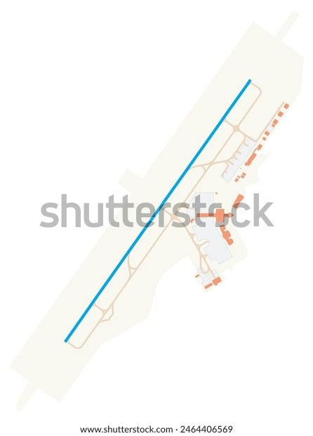 Map Nnamdi Azikiwe International Airport Nigeria Stock Vector (Royalty ...