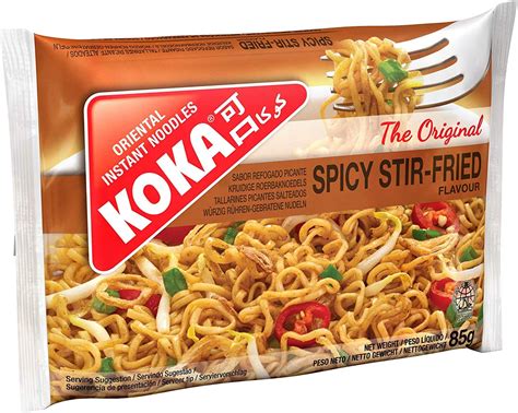 Koka Noodles, Original StirFried Flavour Oriental Style Instant 85 g ...