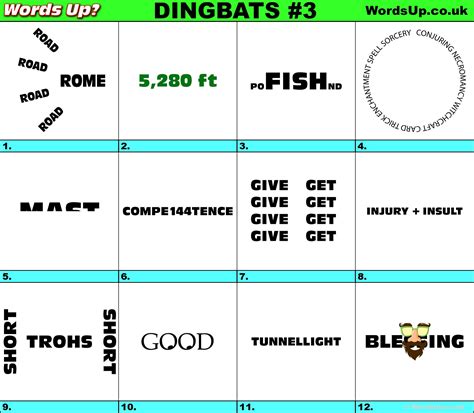 Printable Logic Puzzle Dingbat Rebus Puzzles Dingbats S Rebus Puzzle - Free Printable Dingbats ...