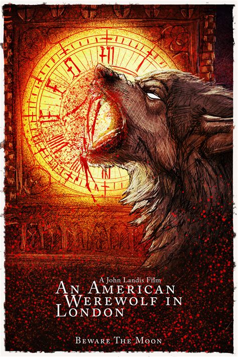 An American Werewolf In London - Alternative Movie Poster | Poster By Mark Levy Art