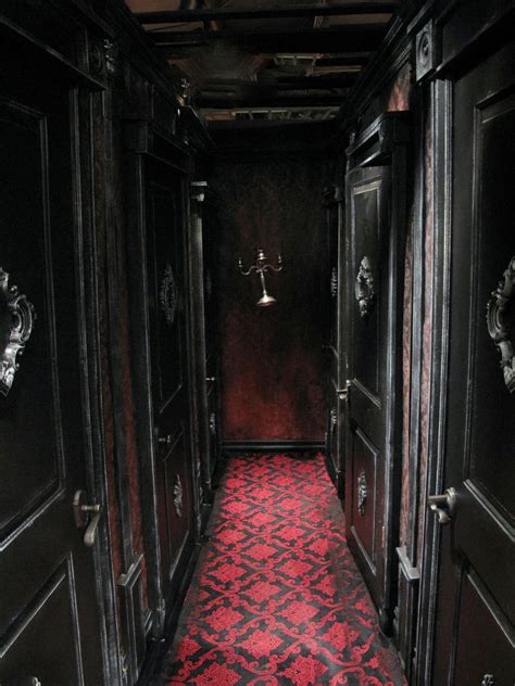 Haunted hallway of the Blackstone Manor | Gothic house, Gothic home decor, Goth home