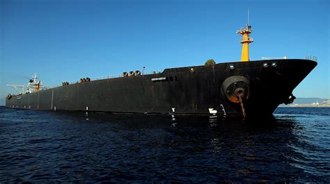 Iranian tanker reaches destination, oil sold, ministry tells TV