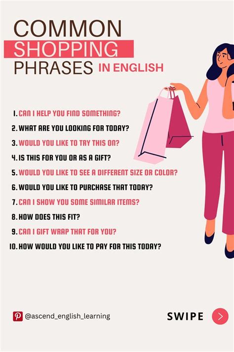 Learn Common Shopping phrases in English Speak English Fluently, Fluent English, Speaking ...