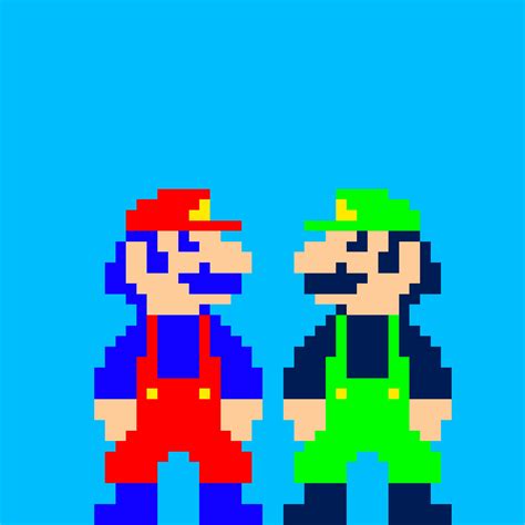 Colored Changing Mario and Luigi by SBMArts on DeviantArt