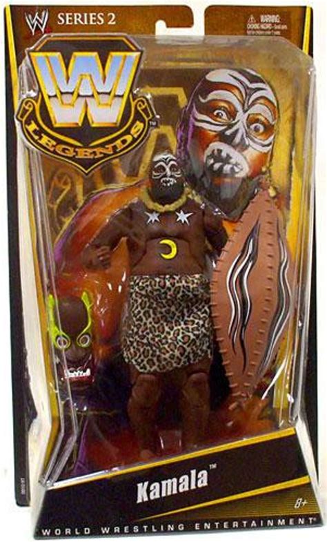 WWE Wrestling Legends Series 2 Kamala Action Figure Mattel Toys - ToyWiz