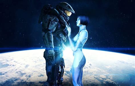 Cortana And Master Chief Fan Art