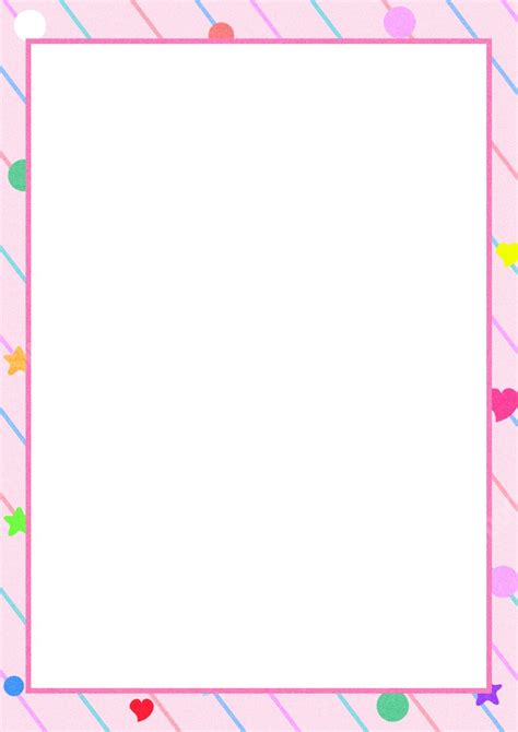 Cute Frame Border Template - Infoupdate.org