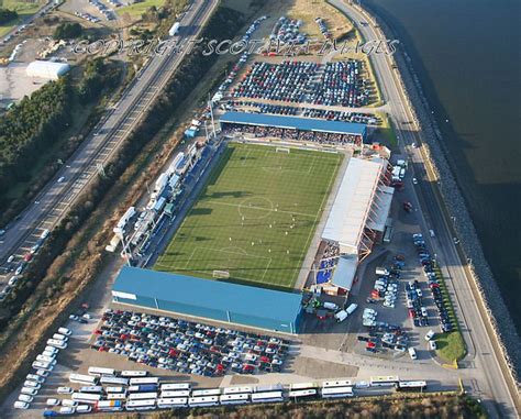 Inverness Caledonian thistle football stadium,Caley Jags.Aerial ...