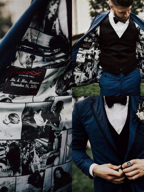 Baseball Player Bryce Harper Lined His Wedding Tuxedo With Photos of ...