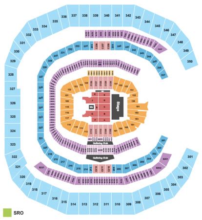 Mercedes Benz Stadium Seating Chart For Garth Brooks Concert ...