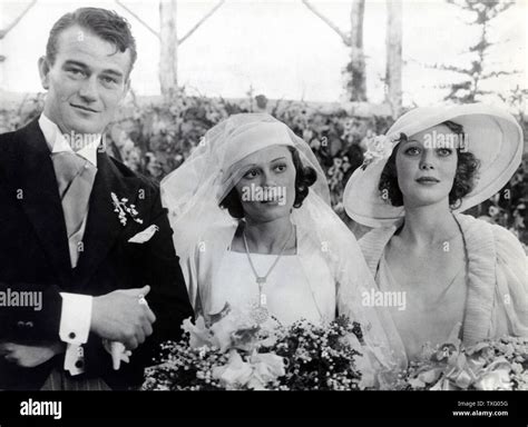 John Wayne with his first wife Josephine Saenz and Loretta Young ...