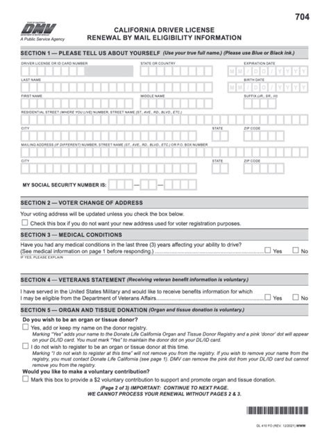 Dmv ca gov dlrenewal: Fill out & sign online | DocHub