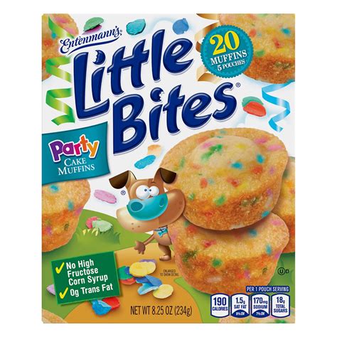 Entenmann's Little Bites Party Cake Mini Muffins - Shop Snack cakes at H-E-B