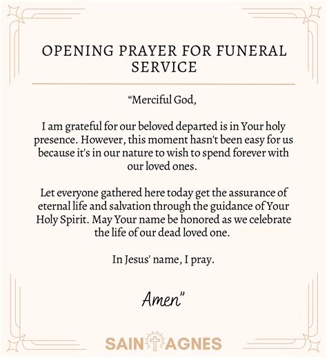 7 Opening Prayers for a Funeral: Beautiful Sermons