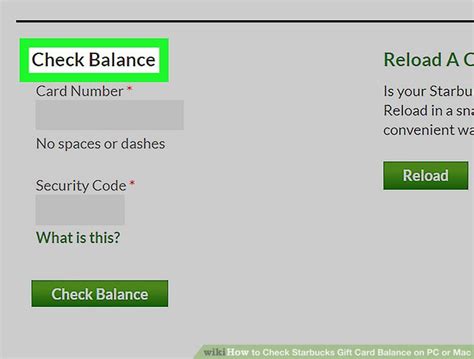 6 Ways to Check Starbucks Gift Card Balance on PC or Mac - wikiHow