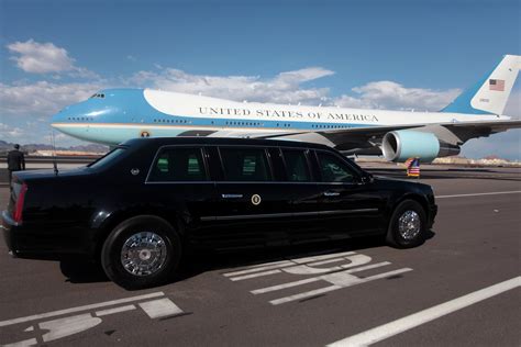 Presidential motorcade | The Presidential motorcade at Phoen… | Flickr