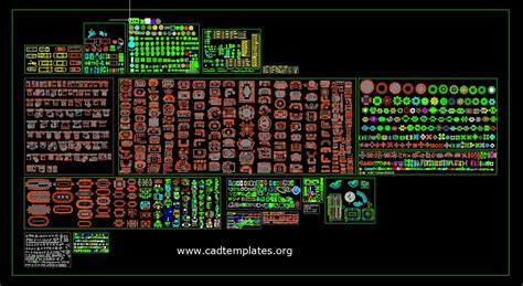 Autocad Furniture Free blocks - CAD Templates