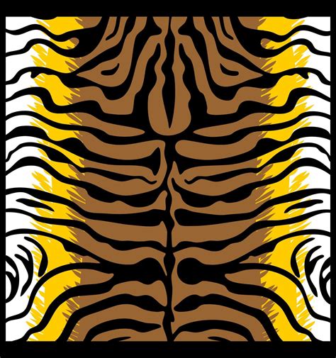 tiger pattern vector 8669143 Vector Art at Vecteezy